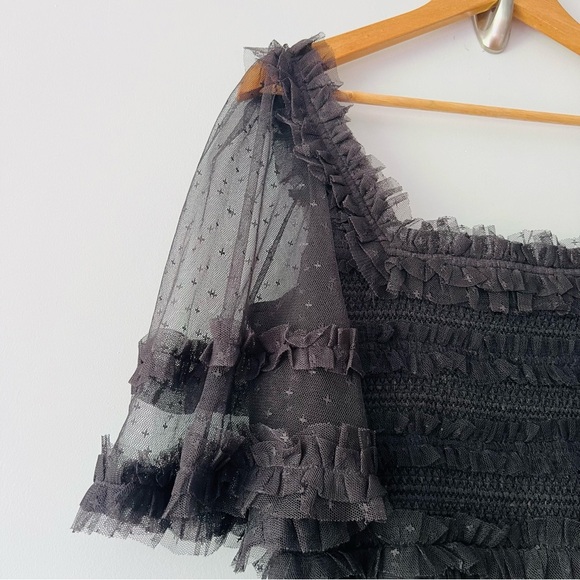 Needle & Thread Peaches Smocked Ankle Gown Size 16​ - Picture 6 of 8